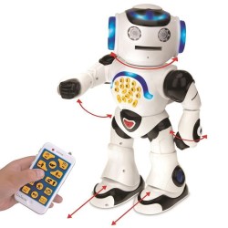 POWERMAN - Mon Premier Robot Ludo-Éducatif (Français), sons et lumieres - LEX...