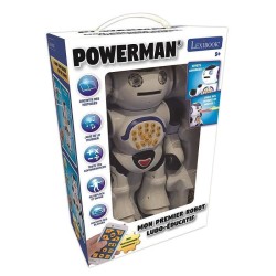 POWERMAN - Mon Premier Robot Ludo-Éducatif (Français), sons et lumieres - LEX...