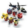 LEGO City 60462 Hélicoptere, camion de pompiers et sous marin modulable - Jou...