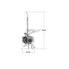 Coccinelle solaire clipsable - GALIX - Luminaires solaires - Métal/verre - 2 ...