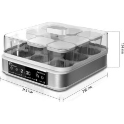 Yaourtiere LITTLE BALANCE - Little Dessert - Capacité 9 pots de 145ml - 5 pro...
