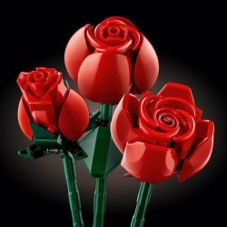 LEGO 10328 Icons Le Bouquet de Roses - Fleurs Artificielles pour Décorer - Ca...