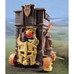 PLAYMOBIL 71643 Char de combat avec canon des Burnham Raiders, Novelmore, 68 ...