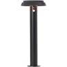 Lampe Borne extérieure Led - BRILLIANT - ALVERO - LED et solaire - Détecteur ...