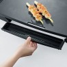 Plancha SEVERIN - KG2397 - Surface cuisson 32,5x59,5cm - Plaque en fonte anti...