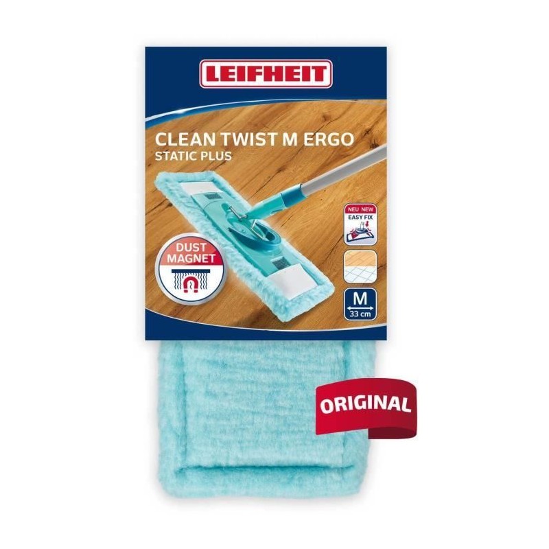 Housse static plus Leifheit 52124, housse de rechange pour balai serpilliere ...