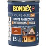 Lasure 2 en 1 Haute protection - Teck satin - BONDEX - 5 L
