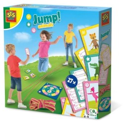 Jeu de cartes Jump! Animals - Sauts a l'élastique pour enfants de 3