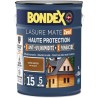 Lasure 2 en 1 Haute protection - Chene moyen satin - BONDEX - 5 L