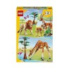 LEGO 31150 Creator 3en1 Les Animaux Sauvages du Safari, Jouet avec Figurines ...