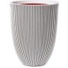 CAPI EUROPE Vase GROOVE - Ivoire - 34x46 cm - Résistant aux intempéries