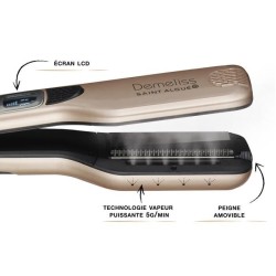Lisseur vapeur - SAINT ALGUE - Demeliss TITANIUM - Lissage Haute Performance ...