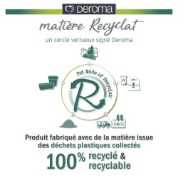 DEROMA Muret haut LIKE R - 78x29,5 cm H65 cm - Blanc