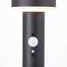 Potelet extérieur - BRILLIANT - GARVINA - LED et solaire - Détecteur de mouve...