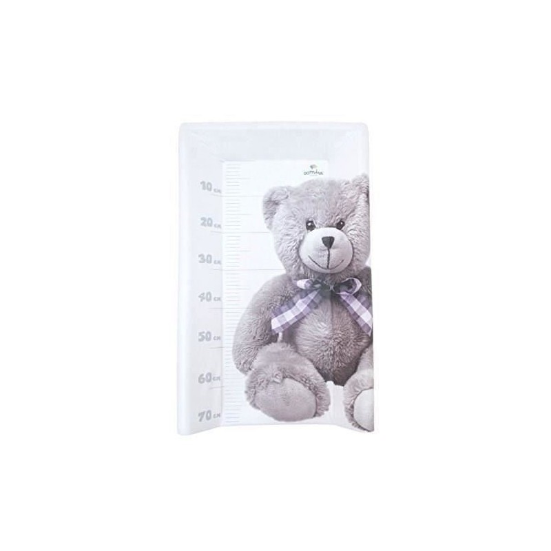 Plan a langer DOMIVA Little Bear - PVC - Matelas intégré - Blanc/Gris - 50 x ...