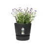 ELHO Pot de fleurs rond Greenville - Ø 47 x H 44 cm - Extérieur - 100% recycl...