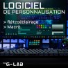 Clavier Gamer - The G-Lab - KEYZ PLATINIUM - Mécanique (Switch Rouge) - Ultra...