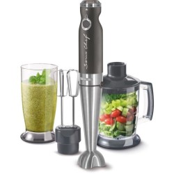 Mixeur plongeant 4 en 1 - SENCOR - SHB 5608BK-EUE3 - 1200 W - Technologie TIT...