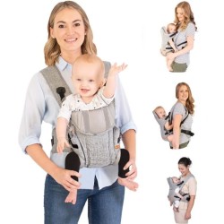 Dreambaby Porte-bébé ajustable 3-1 Oxford pour les nouveau-nés et les enfants...