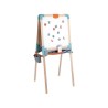 Smoby - Tableau en bois double face - Ardoise craie et Blanche magnétique - P...