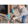 Smoby - Tableau en bois double face - Ardoise craie et Blanche magnétique - P...