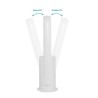OCEANIC Ventilateur Purificateur d'Air avec filtre - Sans pale - Oscillation ...