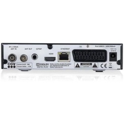 Récepteur TNT HD - CGV - ETIMO 2TC - Double tuner - Web-radio - DVB-T2 HEVC 265