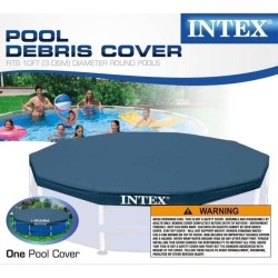 Intex - 28030 - Bâche protection pour piscine ronde 3m05 -  Ø 3,05 m