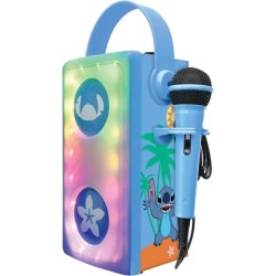 Lexibook - Enceinte Bluetooth Stitch avec micro - Effets lumineux multicolore...