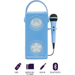 Lexibook - Enceinte Bluetooth Stitch avec micro - Effets lumineux multicolore...