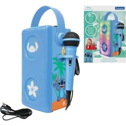 Lexibook - Enceinte Bluetooth Stitch avec micro - Effets lumineux multicolore...