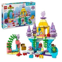 LEGO DUPLO | Disney 10435 Le palais sous-marin magique d'Ariel - Poupée La Pe...