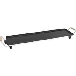 Plancha électrique LITTLE BALANCE - Wood 90 - Surface cuisson 90x23cm - Revet...