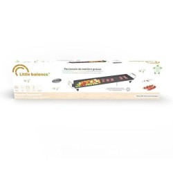 Plancha électrique LITTLE BALANCE - Wood 90 - Surface cuisson 90x23cm - Revet...