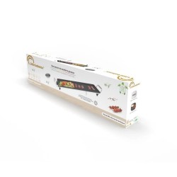 Plancha électrique LITTLE BALANCE - Wood 90 - Surface cuisson 90x23cm - Revet...