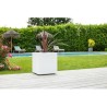 Pot de fleurs Carré 50 cm - EDA - Graphit - 57 L - 49,5 x 49,5 x H. 49,5 cm -...