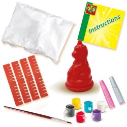 Moulage et peinture - SES CREATIVE - Hobby Pink - Licorne - Kit