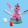 Moulage et peinture - SES CREATIVE - Hobby Pink - Licorne - Kit