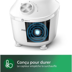 Blender mixeur - PHILIPS - HR2291/20 - Série 3000 avec hachoir - 600W