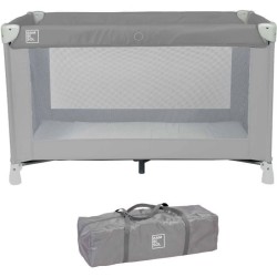 Lit parapluie BAMBISOL 120x60 cm - De la naissance a 36 mois - Matelas et sac...