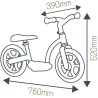 Draisienne Confort - Smoby - Mixte - Vert - Extérieur - Enfant