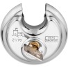 Cadenas cylindrique - BURG WACHTER - 21 70 SB - Acier inoxydable 70 mm, ouver...