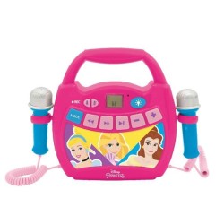 Enceinte Bluetooth Disney Princesses - LEXIBOOK - Effets Lumineux, Micros, Ba...