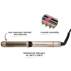 Lisseur - SAINT ALGUE - SAINT ALGUE- Lisseur Boucleur Demeliss XCURLER 2 en 1...