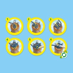 SES Creative - Tricotin - Kit Tricotin Enfant - Activité Manuelle