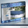 GRE - Bâche d'hivernage  pour piscine tubulaire hors-sol ronde GRE - Ø4m a Ø4...