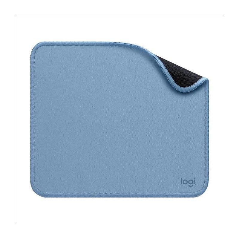 Tapis de souris - Logitech - Série Studio - Glissement facile - Bleu Gris