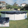 GRE - Bâche d'hivernage  pour piscine tubulaire hors-sol ronde GRE - Ø4m a Ø4...