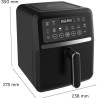 Friteuse sans huile LITTLE BALANCE - Crousty Light - Capacité 5L - Jusqu'a 0,...