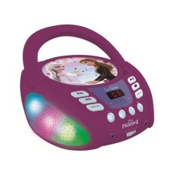 Lecteur CD Bluetooth La Reine des Neiges avec Effets Lumineux - LEXIBOOK - Tr...